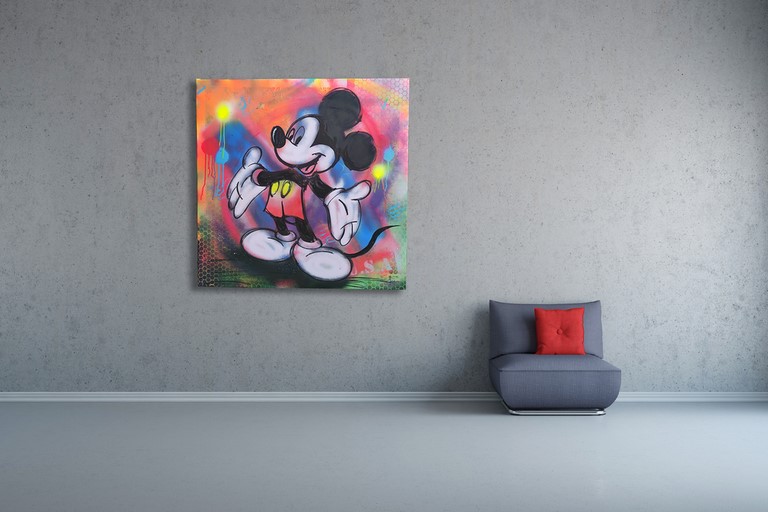 Mickey Street Art de Wttrwulghe Xavier