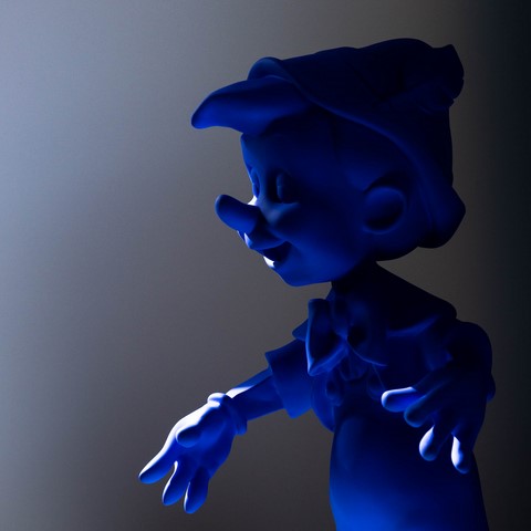 Pinocchio Bleu ultra mate de Wttrwulghe Xavier